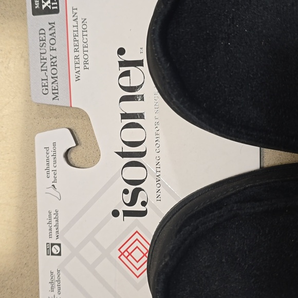 Isotoner Microsuede Boater Mocassin Slippers - Picture 2 of 11